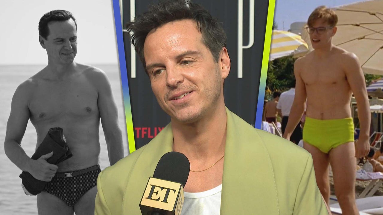 Andrew Scott Reacts to Being Compared to Matt Damon in Ripley Beach Scene (Exclusive) [Video]