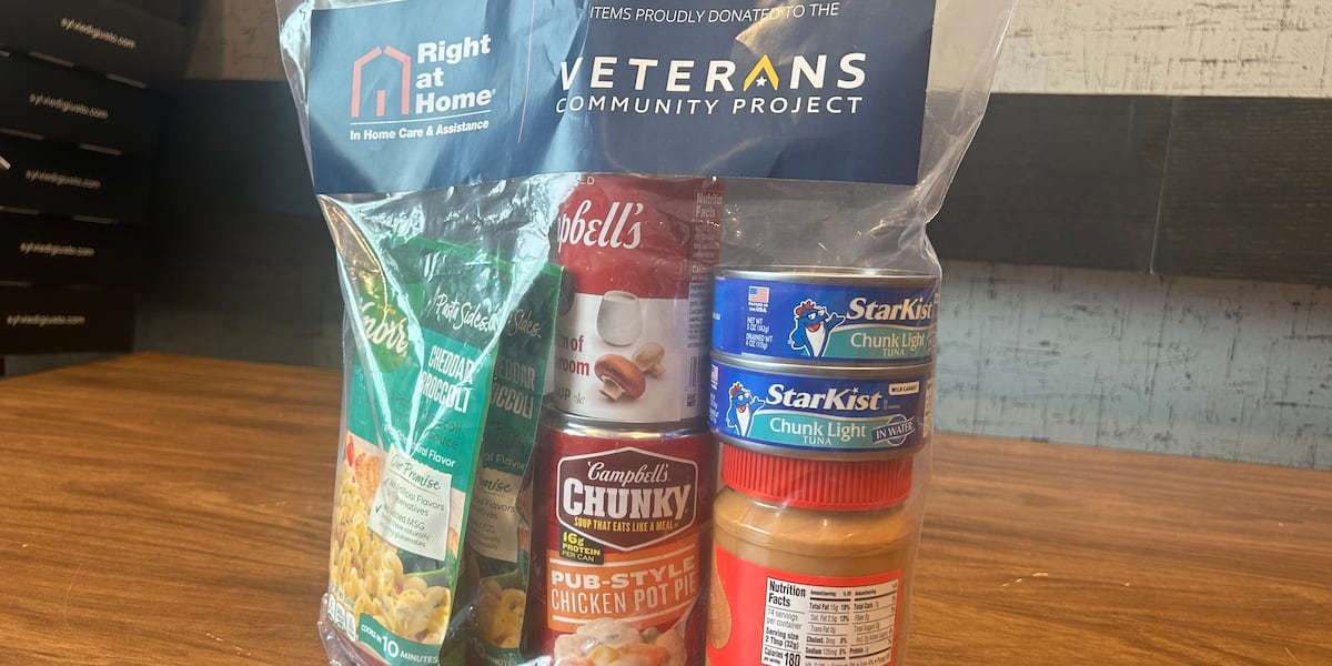 Veterans with VCP receive care packages from Right at Home donations [Video]