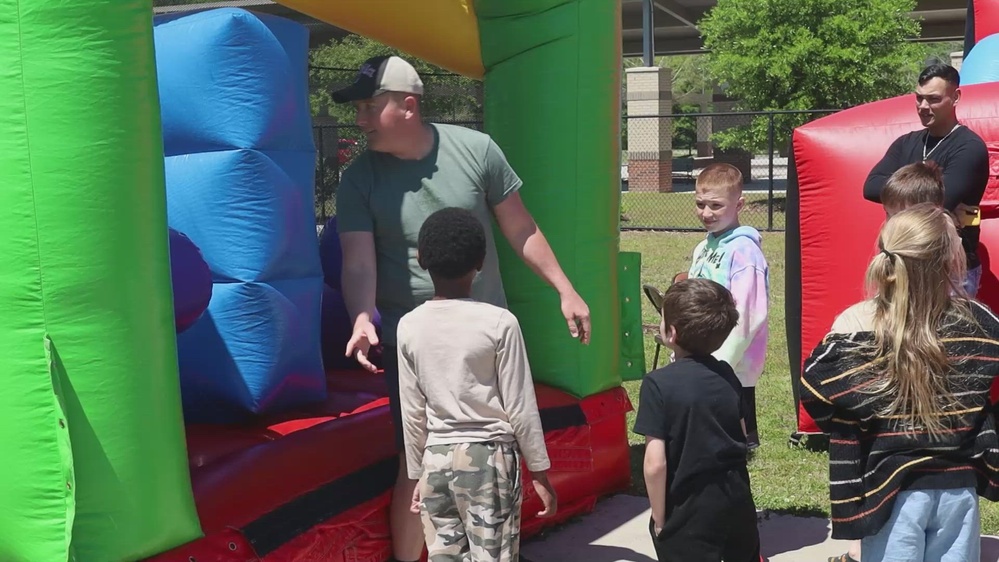 DVIDS – Video – Bolden Elementary Middle School hosts a carnival for Month of the Military Child
