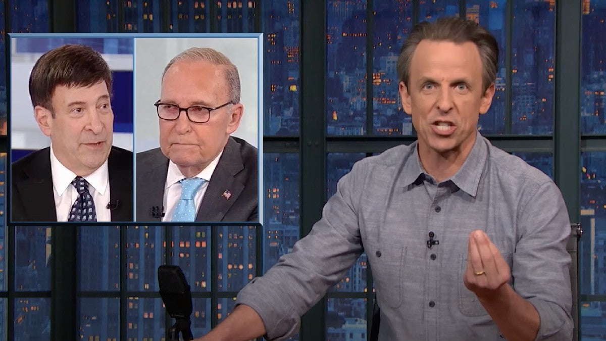 Seth Meyers Goes Off on ‘Idiotic’ Right-Wing Radio Host [Video]