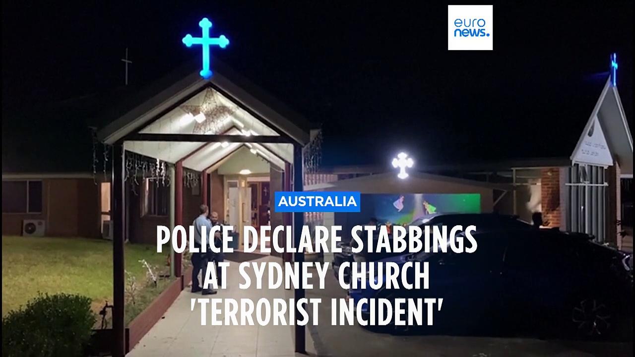 Knife attack in Sydney church treated as ‘act of [Video]