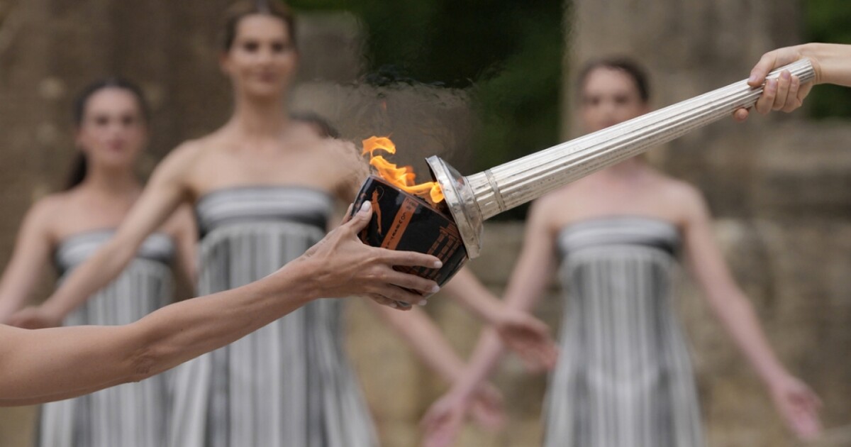 Paris Olympics flame is lit at the Greek cradle of ancient games [Video]