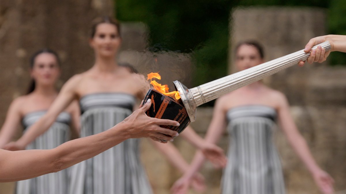 Paris Olympics flame is lit at the Greek cradle of ancient games  NBC 5 Dallas-Fort Worth [Video]