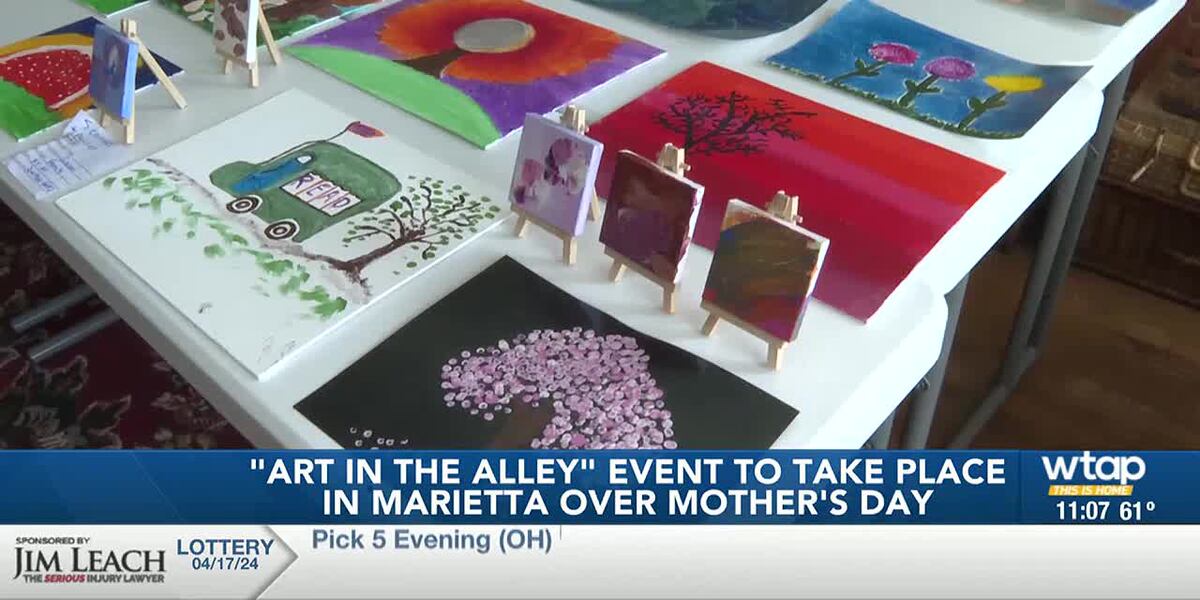 Art in the Alley event to take place in Marietta Mothers Day Weekend [Video]