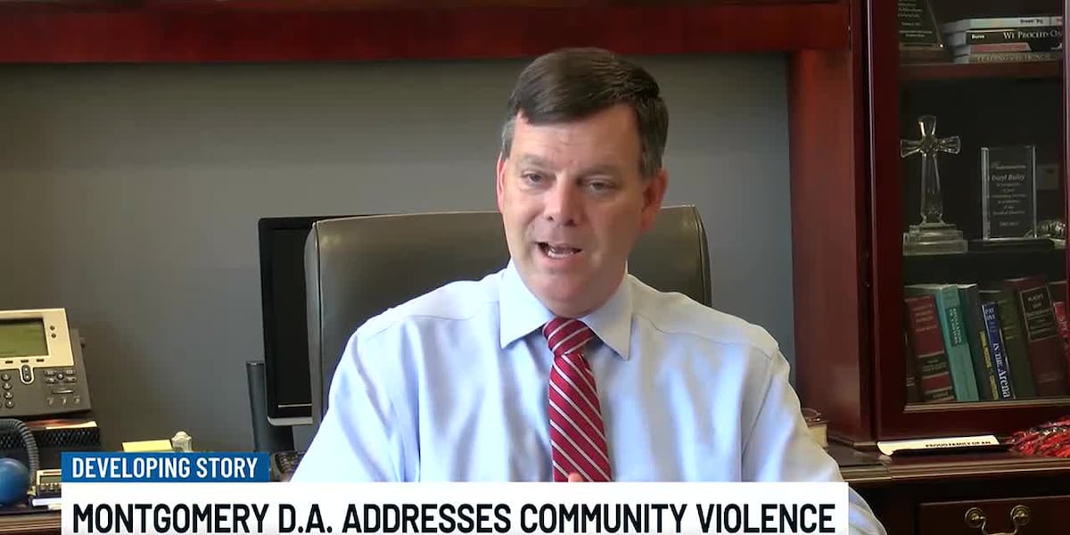 Montgomery DA addresses community violence [Video]