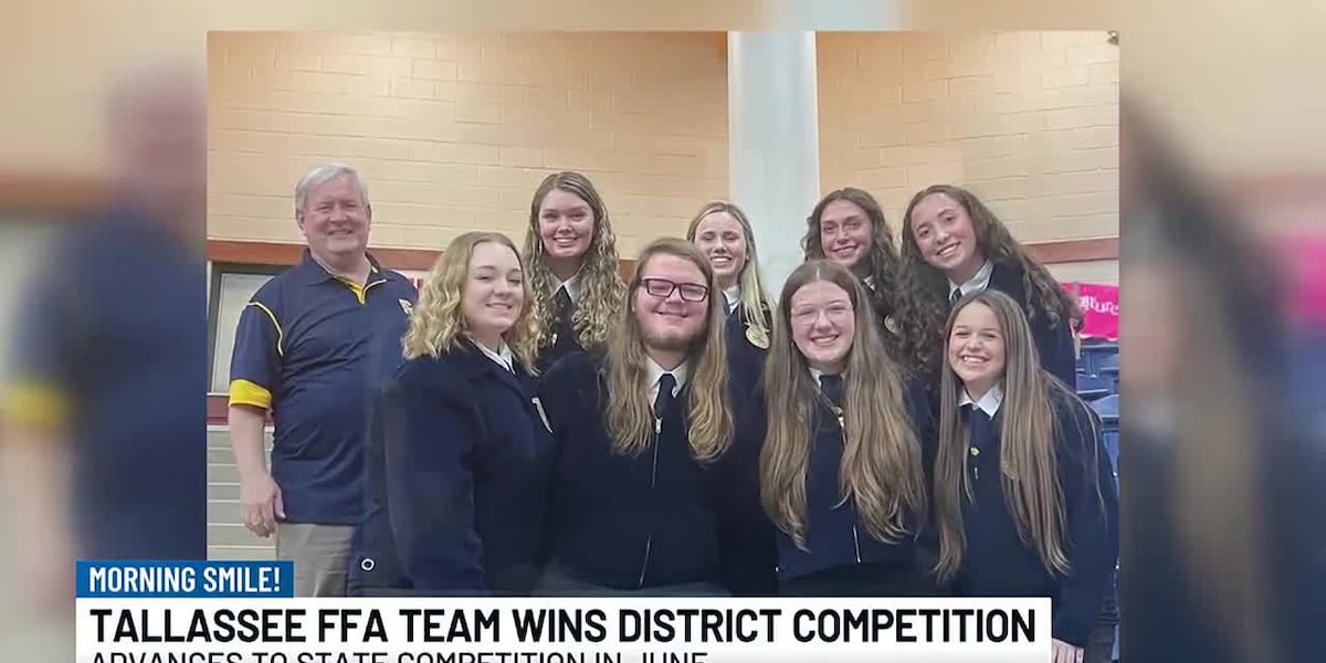 Tallassee FFA team wins district competition [Video]