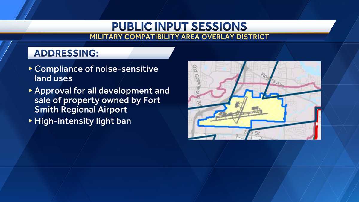 City of Fort Smith to hold pair of public input meetings on proposed military district [Video]