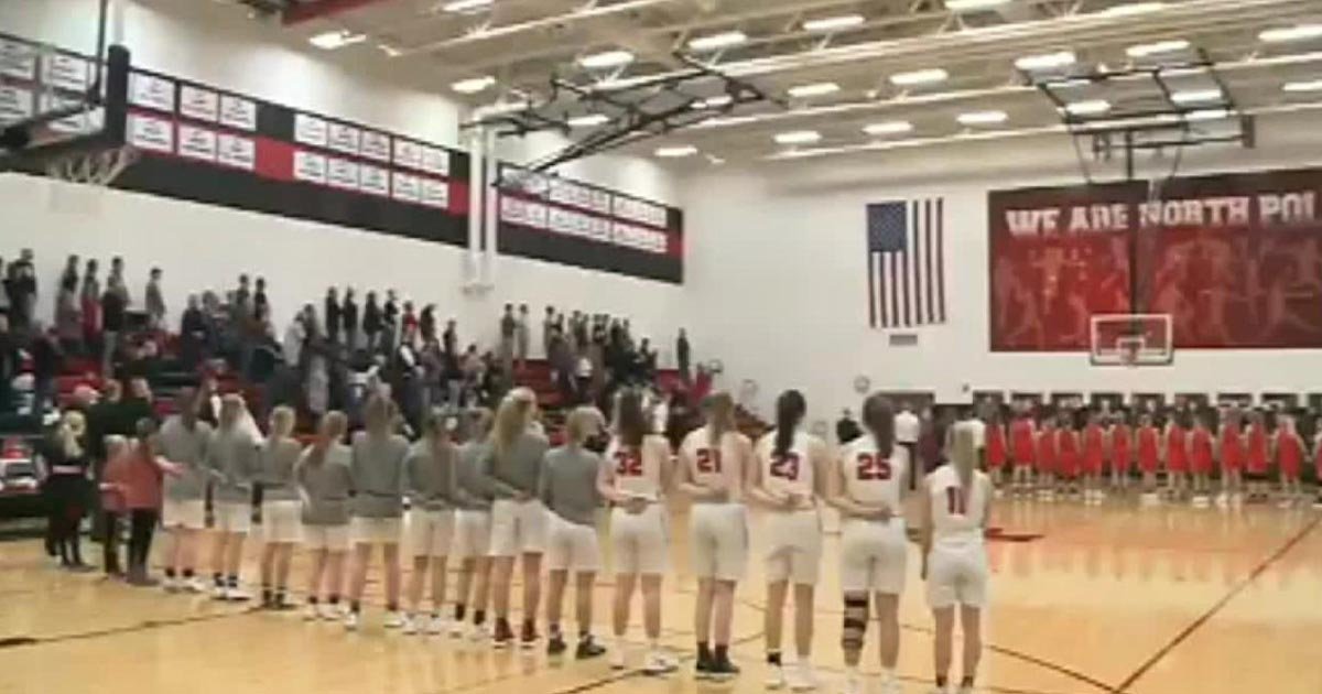 Crowd Sings Moving Rendition Of National Anthem At High School Basketball Game After Recording Fails To Play [Video]