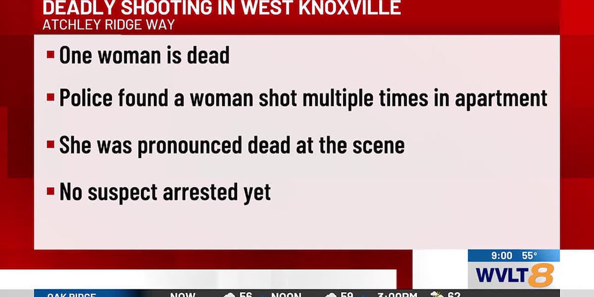 Woman dies after West Knoxville shooting, police say [Video]