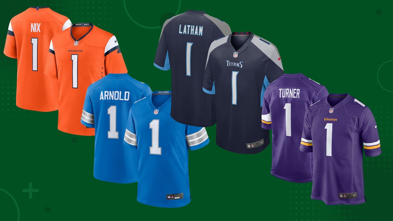 Get your NFL jerseys for JC Latham, Bo Nix, Dallas Turner and Terrion Arnold [Video]