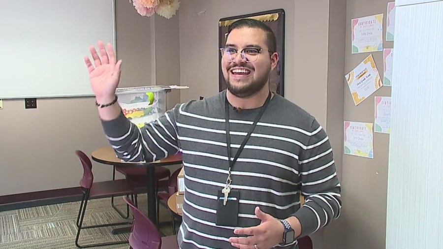 Guadalupe Centers Elementary teacher Tom Salvador Montanez [Video]