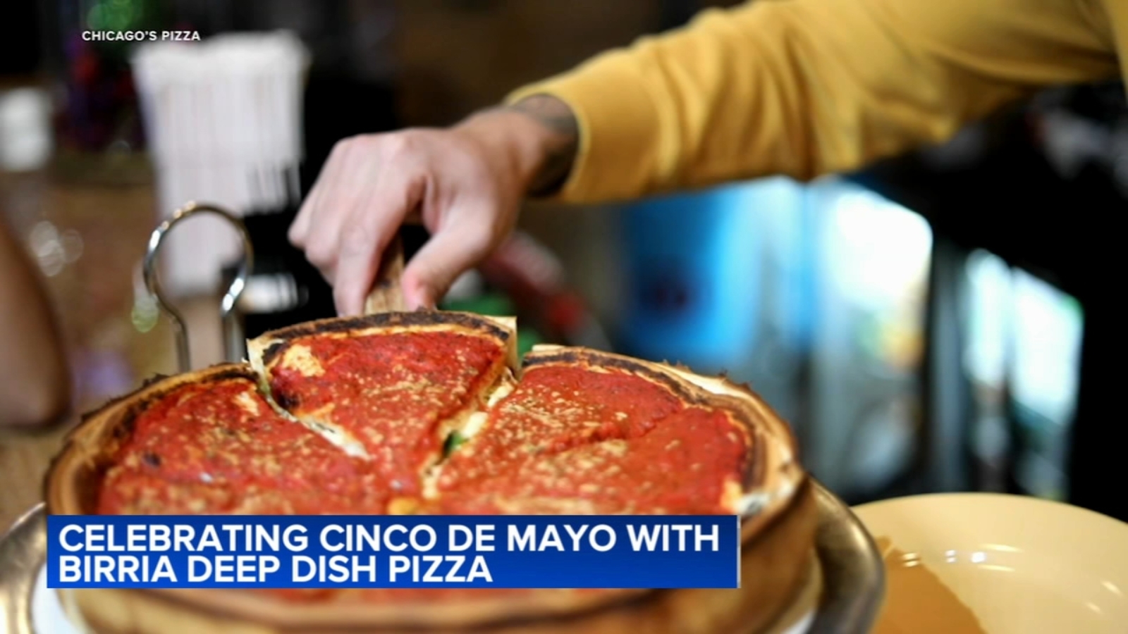 Looking to celebrate Cinco de Mayo 2024 in Chicago? Chicago’s Pizza and Tacotln created limited-time Birria Deep Dish Pizza [Video]