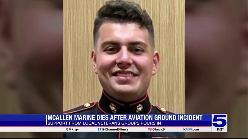 Valley veteran organizations offer support after McAllen marine dies at Camp Pendleton [Video]