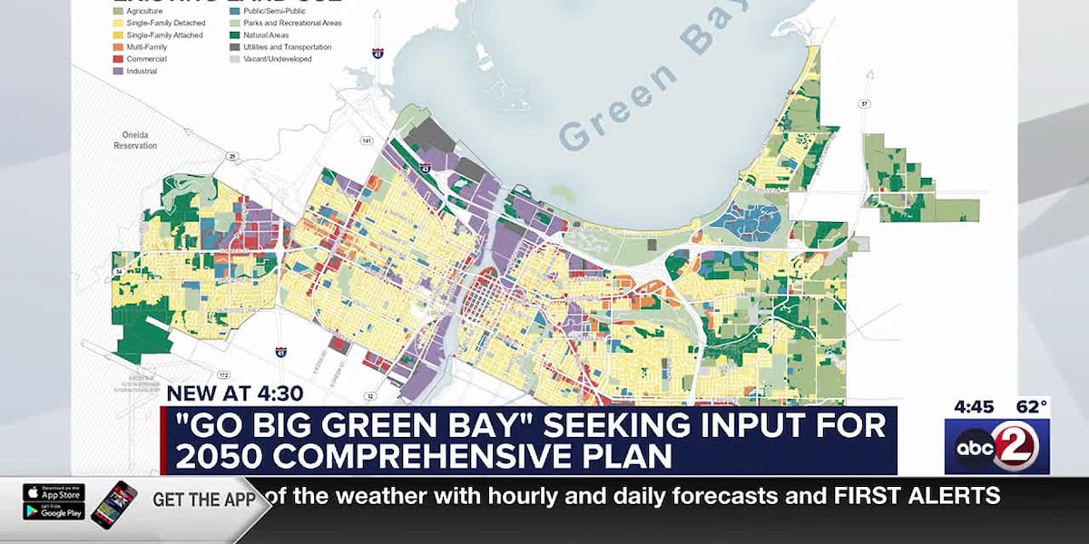 Go Big Green Bay seeking input for 2050 comprehensive plan [Video]