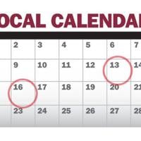 Calendar for Thursday, May 2 [Video]