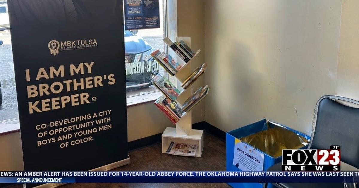 Tulsa organizations collaborate with local barbershops to reach students, encourage reading | News [Video]