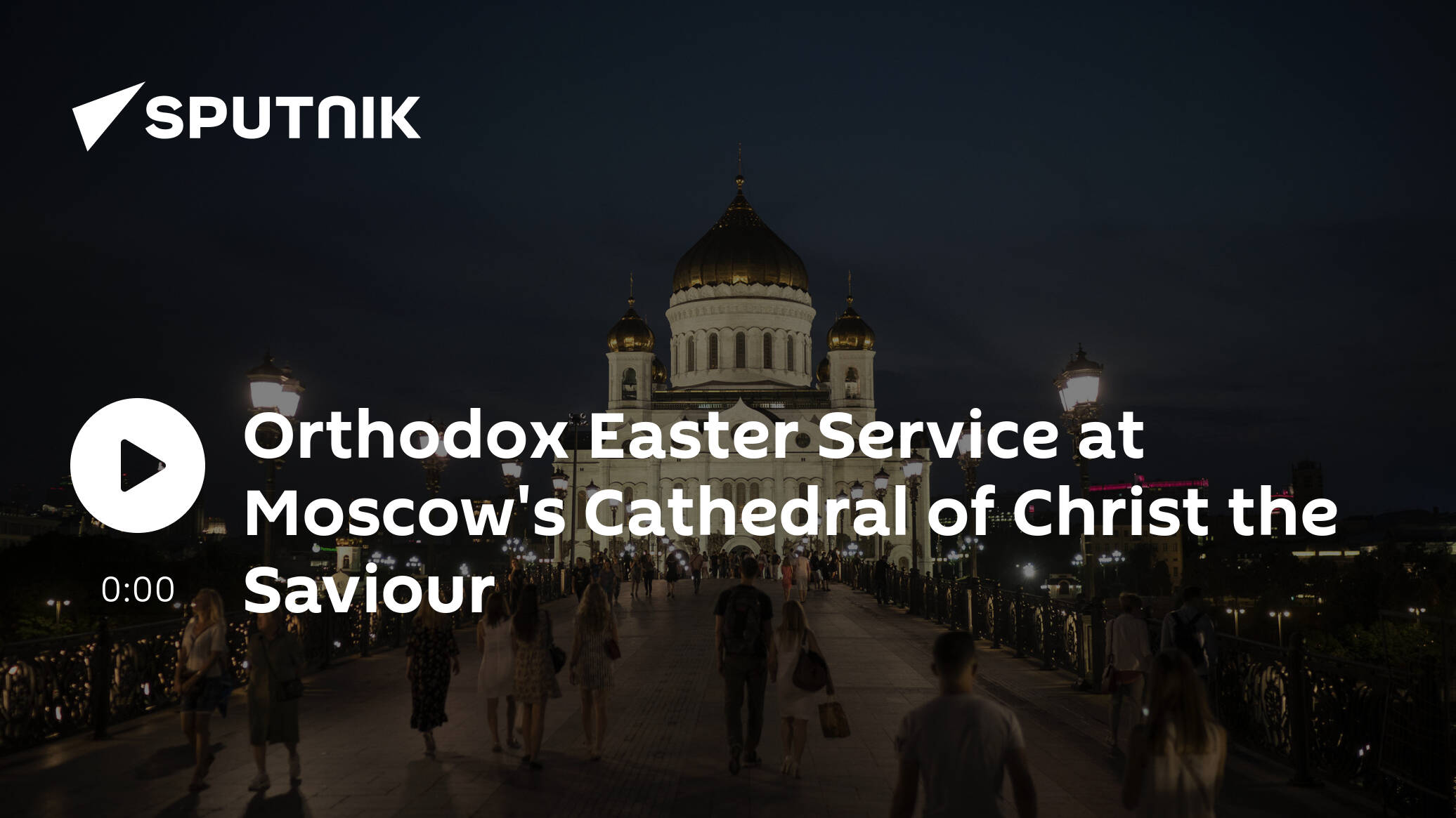 Orthodox Easter Service at Cathedral of Christ the Saviour [Video]