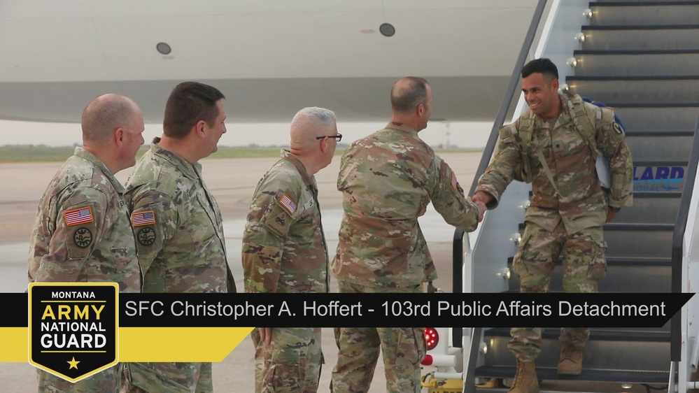 DVIDS – Video – 1889th Regional Support Group redeploys from Operation Inherent Resolve.