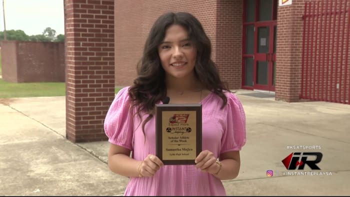 Scholar Athlete of the Week: Samantha Mujica, Lytle High School [Video]