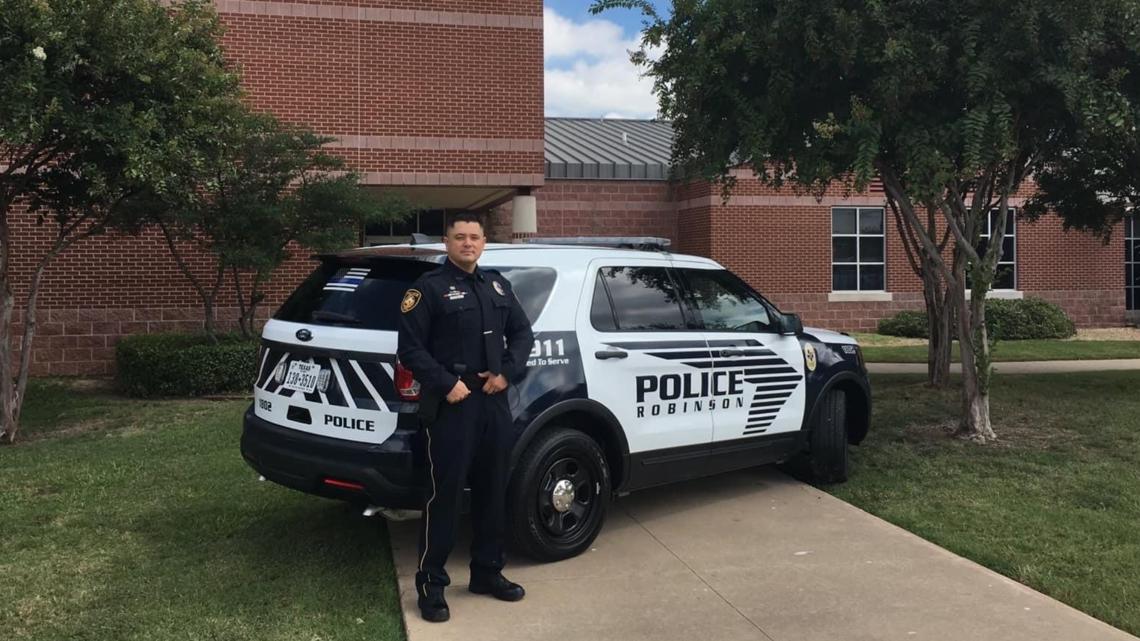 Robinson, TX policeman injured in crash released from hospital [Video]