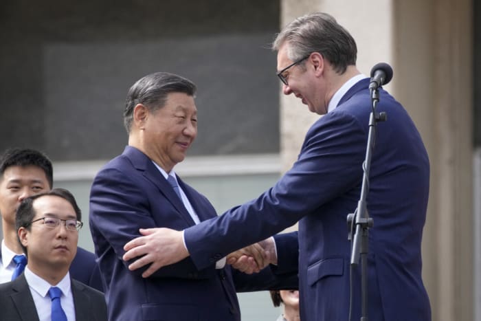 China and EU-candidate Serbia sign an agreement to build a 