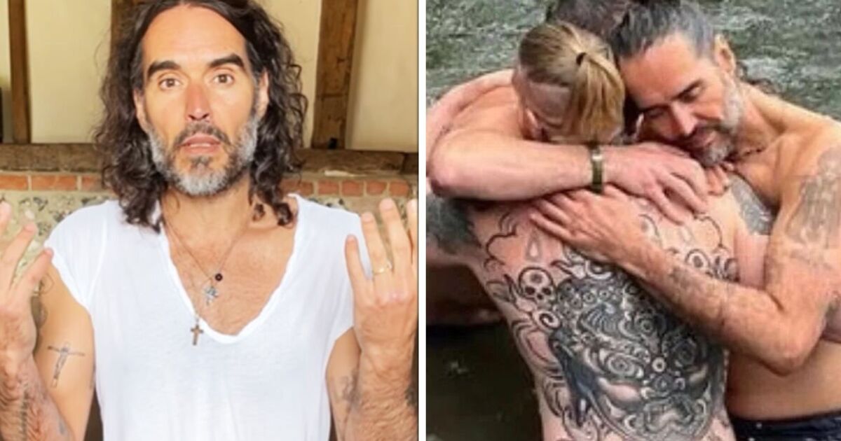 Russell Brand joined by Bear Grylls for baptism in the Thames | Celebrity News | Showbiz & TV [Video]
