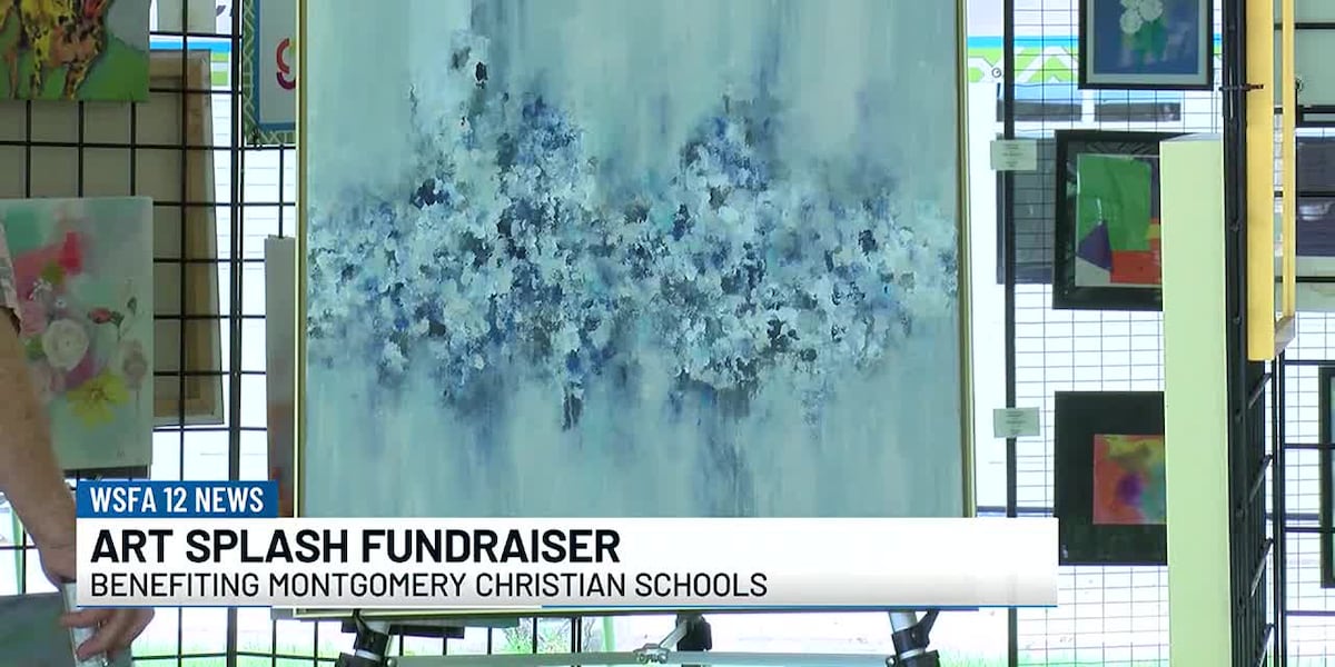 Montgomery Christian School holding annual Art Splash fundraiser [Video]