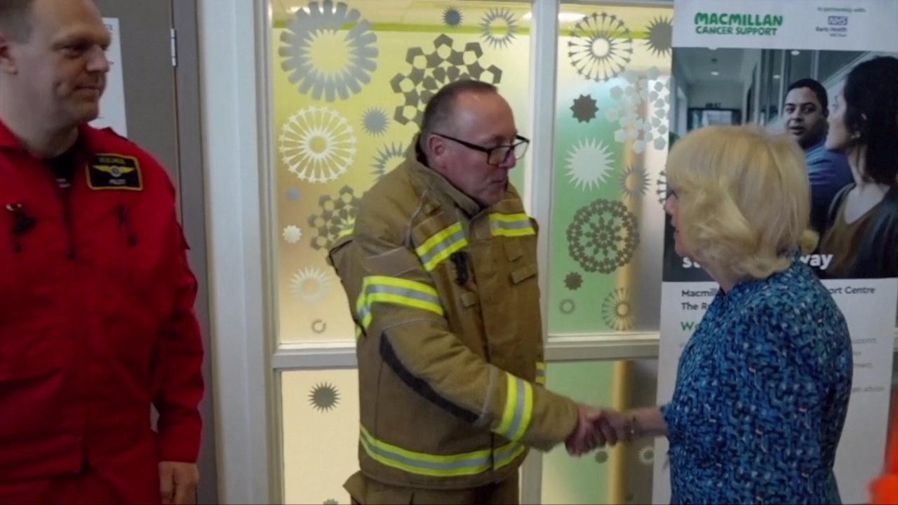 Queen Camilla Visits Royal London Hospital to [Video]