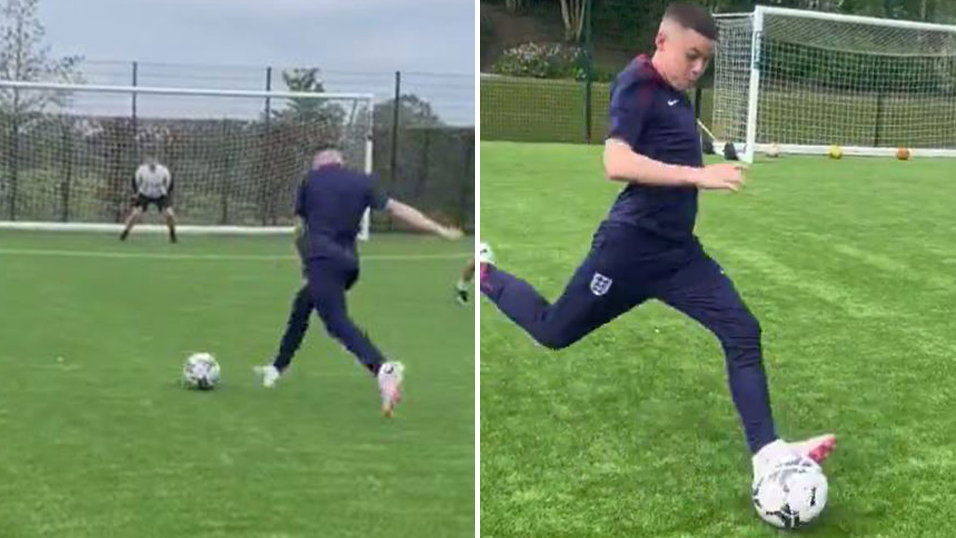 Fans demand Wayne Rooneys son Kai, 14, be promoted to first-team immediately after latest incredible TikTok video