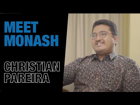 Meet Monash: Alumni Christian Pareira [Video]