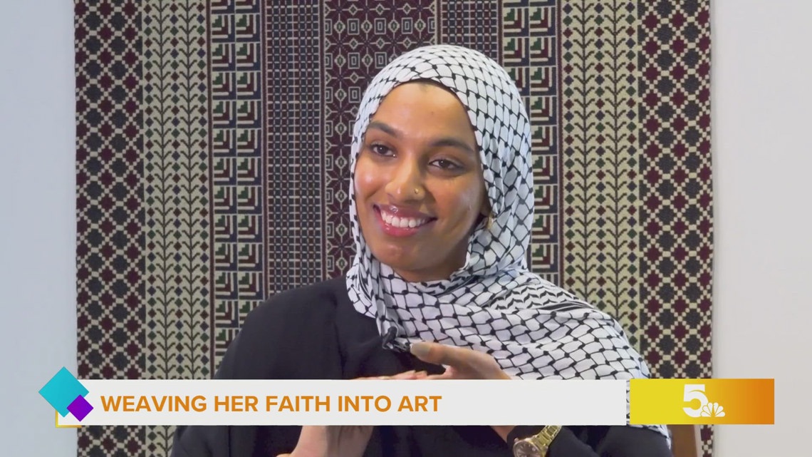 Webster University graduate weaves her faith into her art [Video]