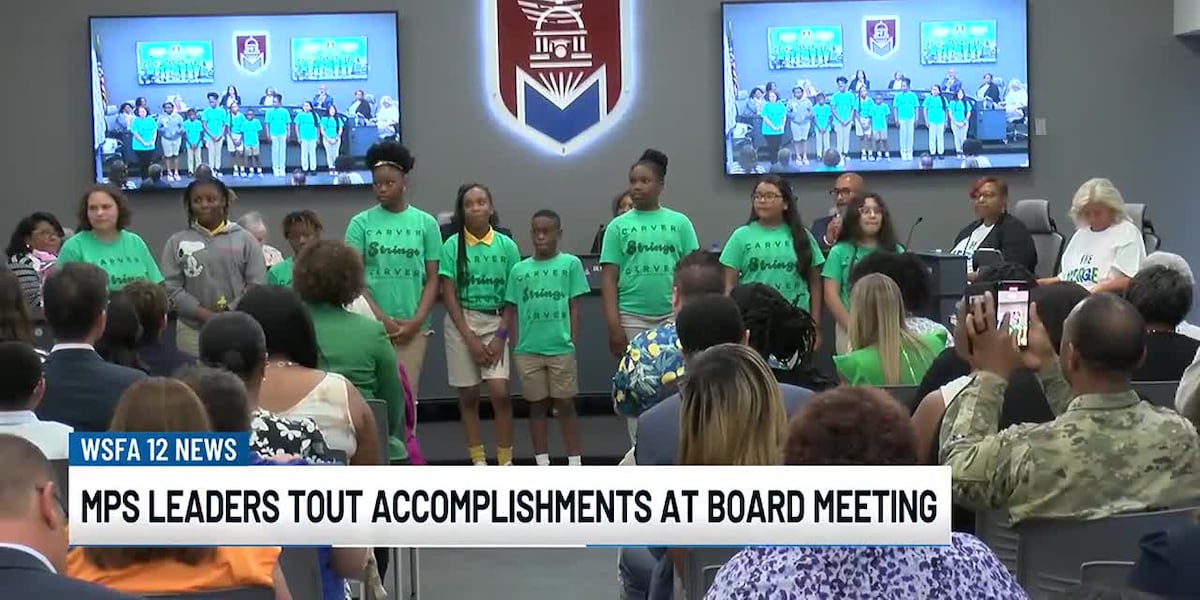MPS leaders tout accomplishments at board meeting [Video]