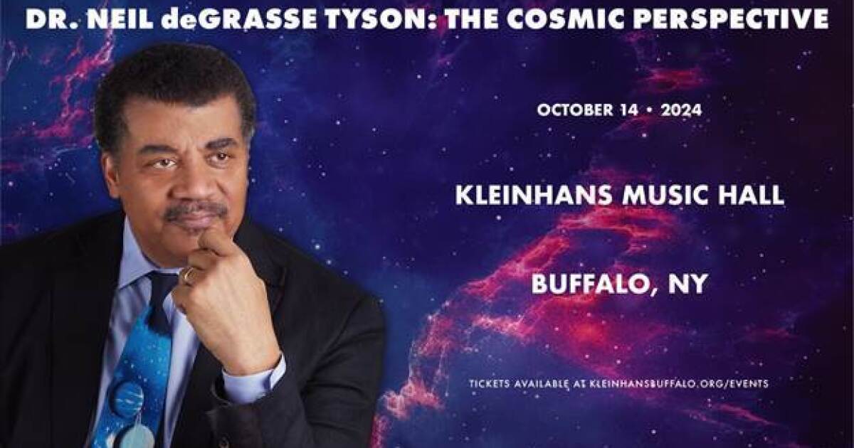 Neil deGrasse Tyson to bring ‘Cosmic Perspective’ show to Buffalo [Video]