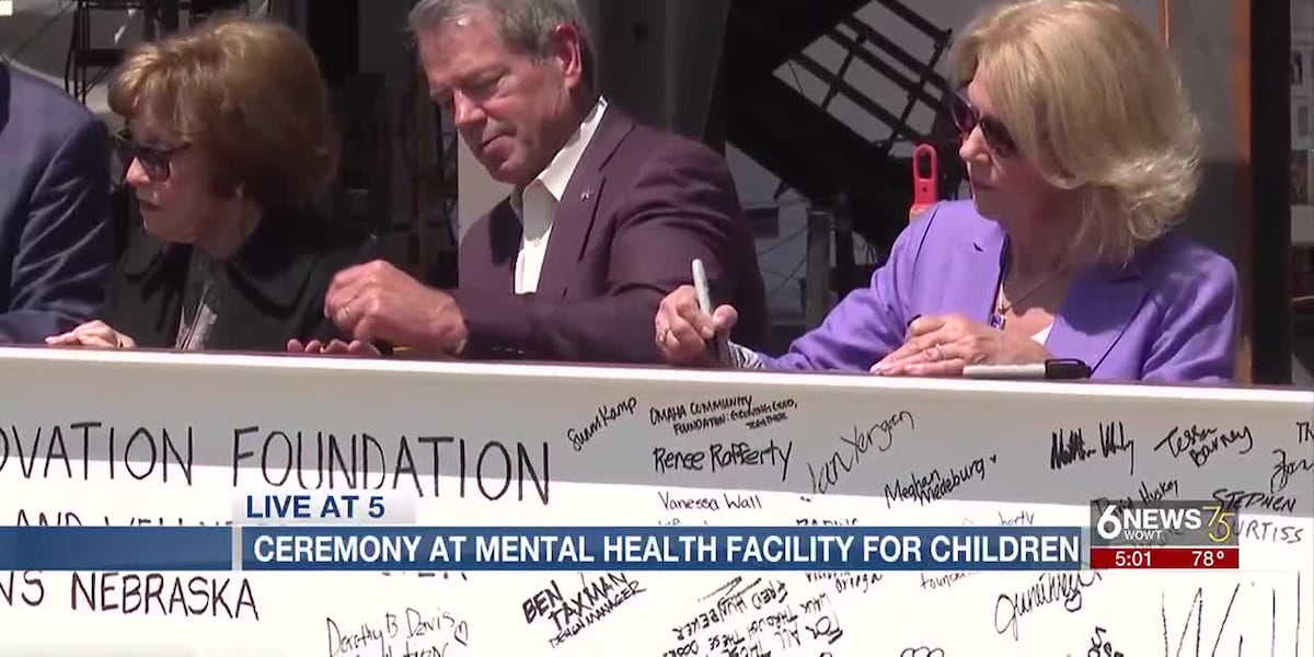 State, city officials attend ceremony at new Omaha mental health center [Video]