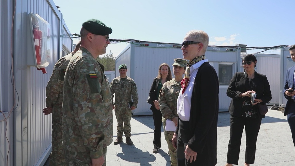 DVIDS - Video - Assistant Secretary of Defense for International Security Affairs visits Lithuania
