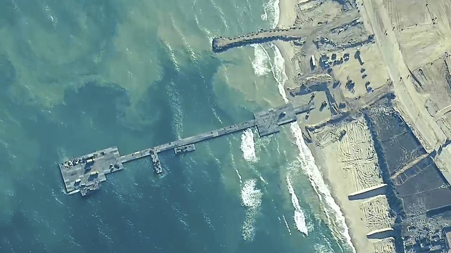 Aid for Gaza will soon flow from pier project just finished by US military, Pentagon says  WSB-TV Channel 2 [Video]