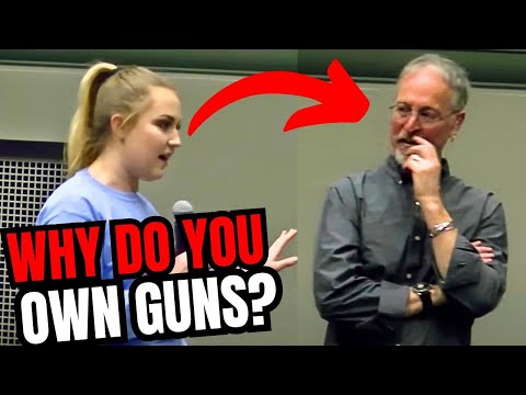 Conservative Student SCHOOLS University Professor and students the 2nd amendment [Video]