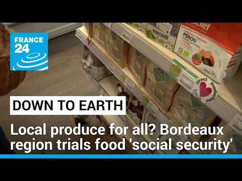 Local and organic food for all? Bordeaux region trials food ‘social security’ • FRANCE 24 English [Video]
