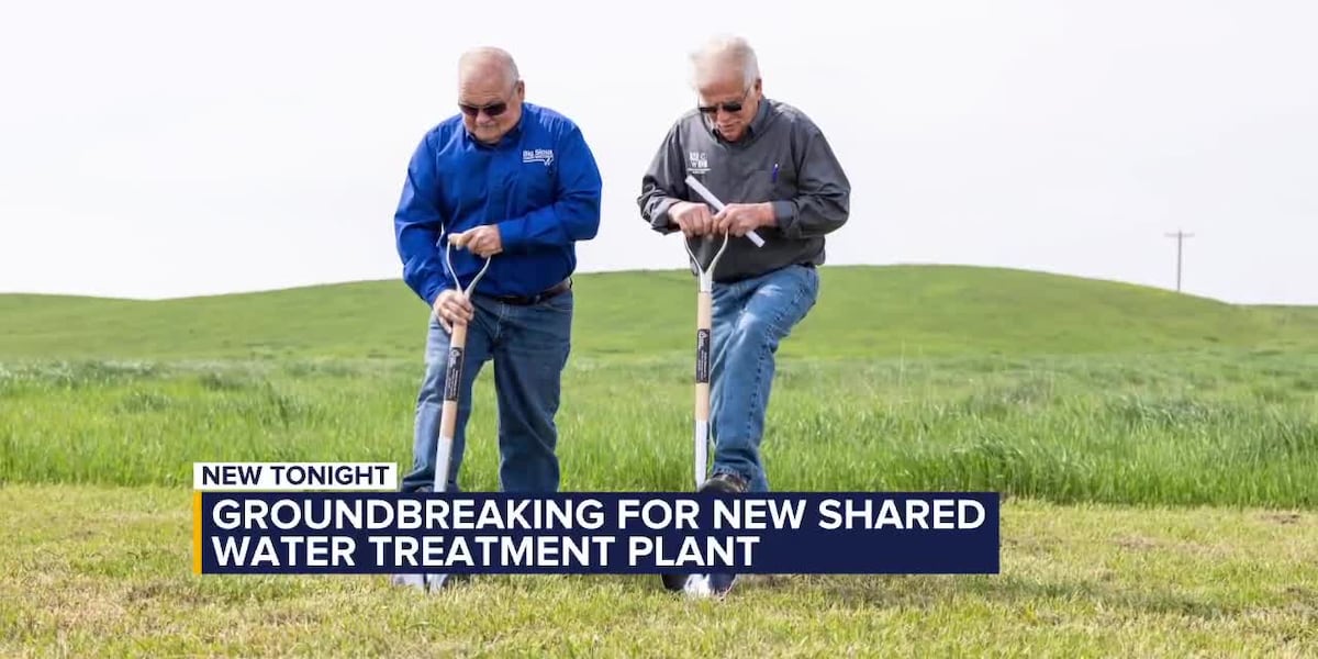 Groundbreaking ceremony held for collaborative rural water treatment plant [Video]