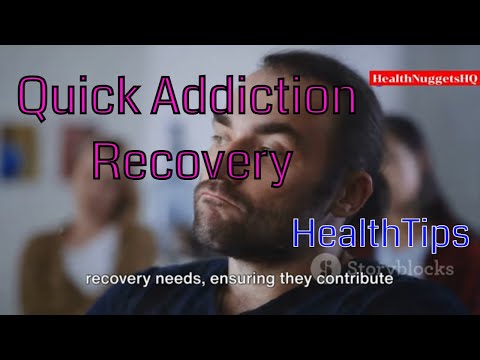 How To Quickly Recover From #Drug Addiction, [Video]