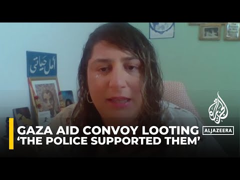 Israeli lawyer exposes looting of Gaza aid convoy by far-right activists protected by police [Video]