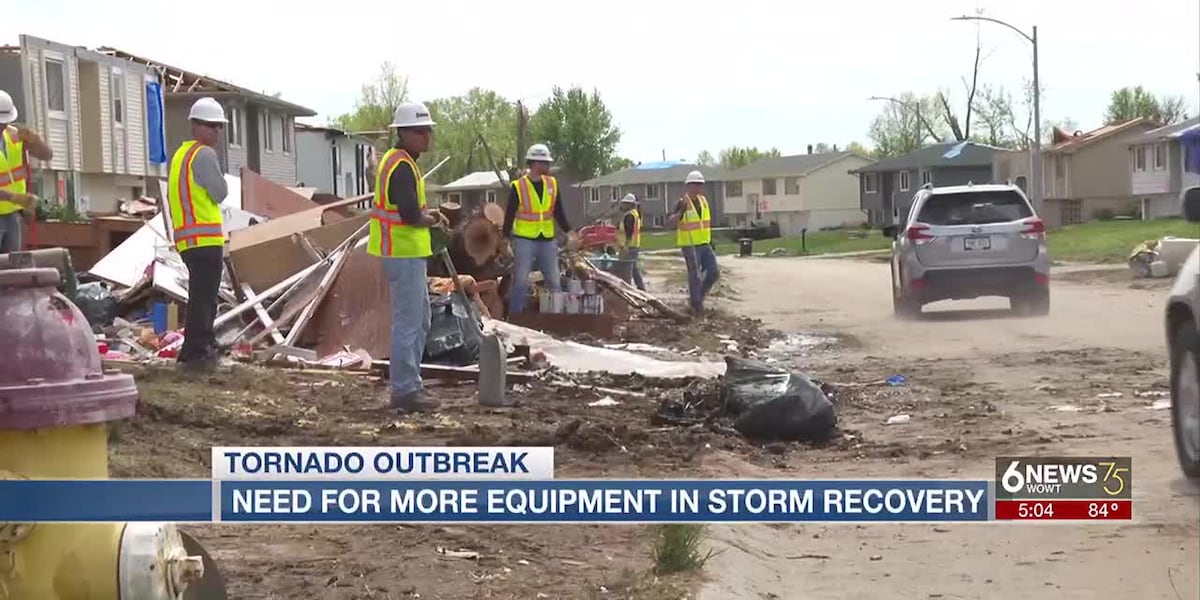 Omaha tornado response volunteers seeking a different kind of help [Video]