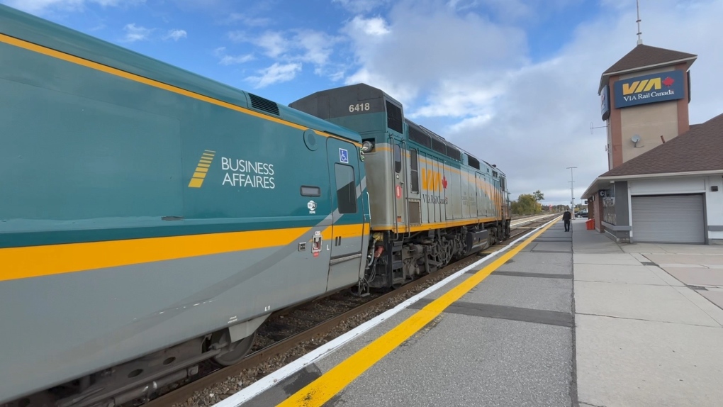 VIA Rail delays in Kingston, Ont. on Saturday [Video]