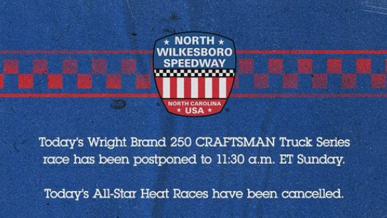 NASCAR cancels All-Star Heat Races following severe storms [Video]