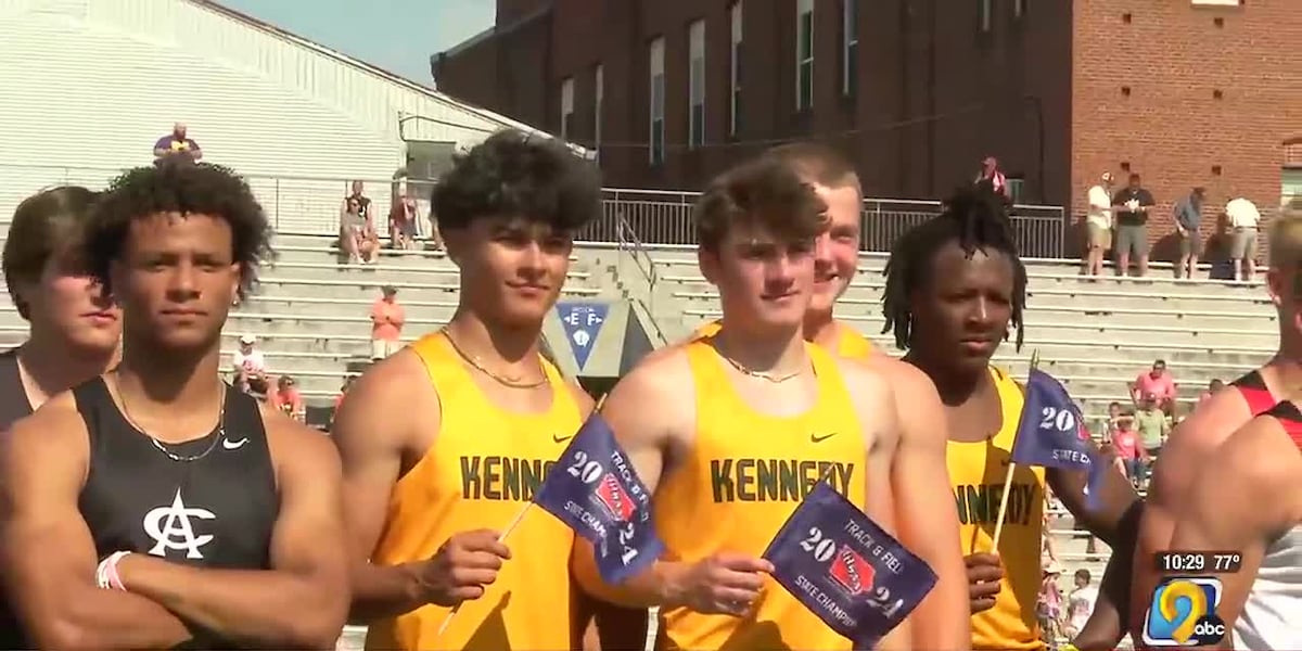 High school track athletes dazzle at state championships [Video]