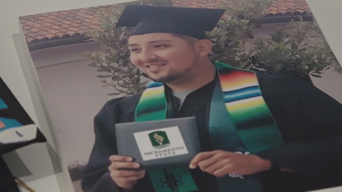 Gregorio Florez honored at Sacramento State graduation [Video]