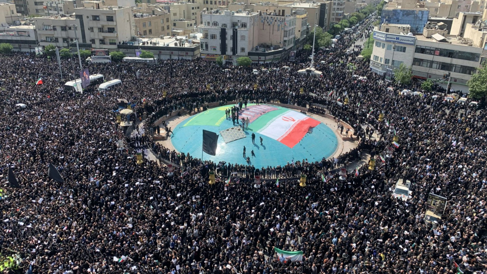 Death to Israel chants as Ayatollah leads huge funeral service for Iran butcher president killed in chopper crash [Video]