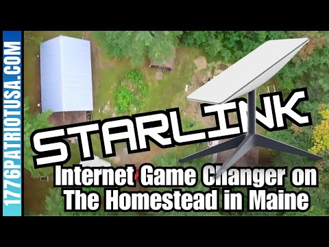 Starlink – The Internet Game Changer on The Homestead in Maine [Video]