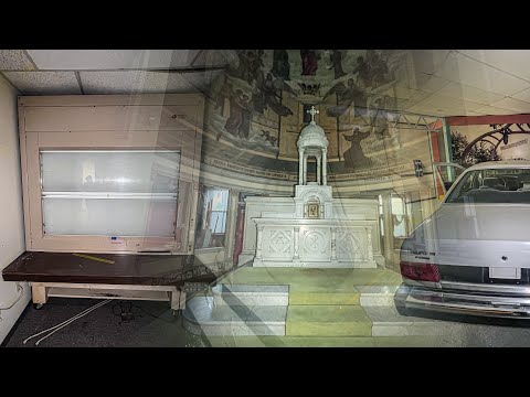Abandoned Drug Rehabilitation Center With Power/ Found A Car Inside + Chapel😳 [Video]