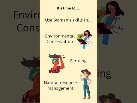 Yeah, #gender #equality in #climate is a thing [Video]